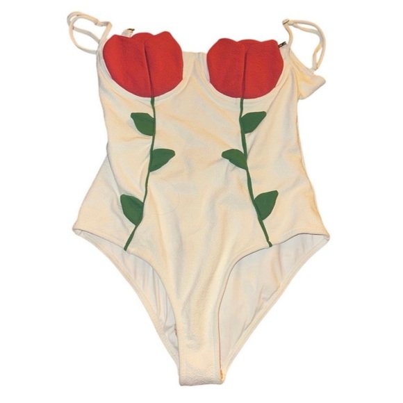 FARM RIO Original Summer 2026 Tulip Swimsuit Size Large New without Tag RARE - Picture 7 of 11